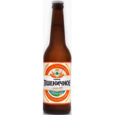 Пиво Букет Чувашии Пенное Пшеничное светлое нефильтрованное 0,45 л х 20 бут. 