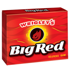 Жев. резинка Wrigley`s BIG RED 1 x 10 шт. (блок) /США