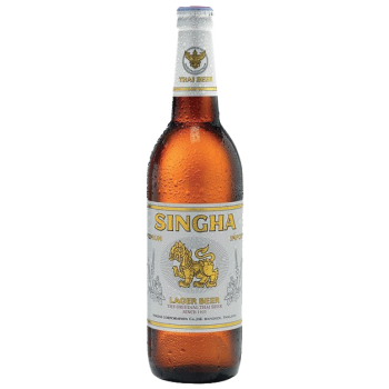 Пиво СИНГХА 0,63 л. х 12 ст.бут. алк. 5,0 % светлое фильтр. пастер./ SINGHA / Таиланд