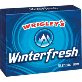 Жев. резинка Wrigley`s Winterfresh (Зимняя свежесть) 1 x 10 шт. (блок) /США