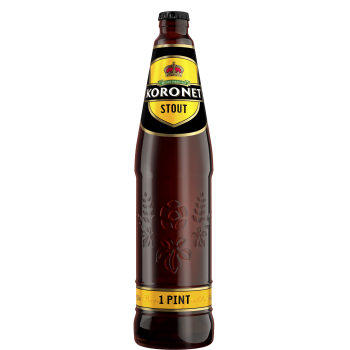 Пиво Koronet Stout тёмное 4,2 % 0,568 л. x 20 ст.бут, Лидское пиво
