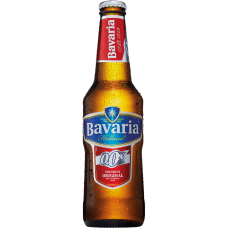 Пиво Бавария светлое б/алк. 0,33 л. х 24 ст.бут. / Bavaria, Нидерланды.