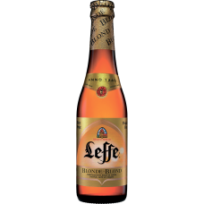 Пиво Леффе Блонде 0,33 л. х 24 ст.бут. алк.6,6% / Leffe Blonde Бельгия.