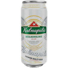 Пиво KALNAPILIS NEALKOHOLINIS Б/АЛК 0,5 x 24 БАНКА /Литва