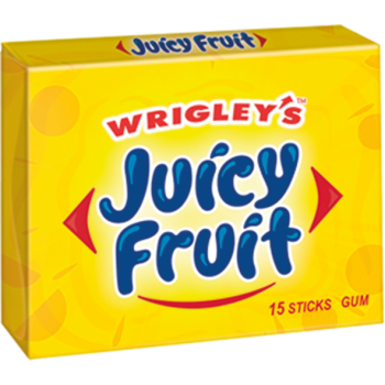 Жев. резинка Wrigley`s Juicy Fruit (Джуси фрут) 1 x 10 шт. (блок) /США