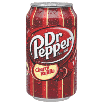Напиток б/алк Доктор Пеппер Черри Ванилла 0,355 x 12 ж/б / Dr. Pepper Cherry Vanilla (США)