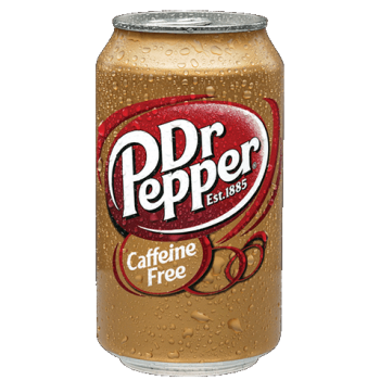 Напиток б/алк Доктор Пеппер Кофеин Фри 0,355 x 12 ж/б / Dr. Pepper Caffeine Free (США)