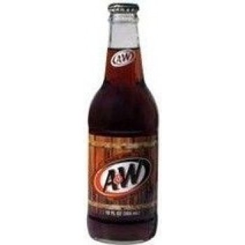 Напиток б/алк A&W Root Beer 0,355 х 24 стекл.бут (США)
