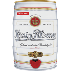 Пиво Кёниг Пилснер светлое 4.9 % 5л. БОЧКА/ Германия.