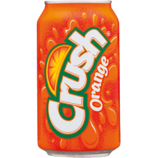 Напиток б/алк Краш Оранж (апельсин) 0,355 x 12 ж/б / Crush Orange (США)