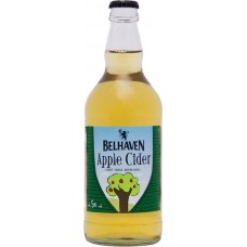 Сидр Belhaven apple cider dry (Белхеван яблочный полусухой) 0,5 л х 12 ст.бут. 5,0 %