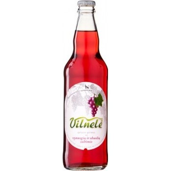 Безалкогольный напиток Вильнеле =Виноград и яблоко= 0,5 x 8 cт. бут /Литва