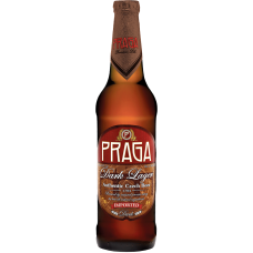 Пиво Прага Дарк тёмное 4,5% 0,5 x 20 ст.бут /Praga Dark, Чехия.