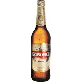 Пиво Крушовице Империал светлое 5,0% 0,33 x 24 ст.бут./Krusovice Imperial