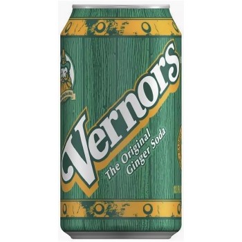 Напиток б/алк Вернорс (Vernors) 0,355 x 12 ж/б (США)