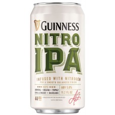 Пиво Гиннесс Нитро ИПА 5,3% 0,44 x 24 ж/банка/ Guinness Nitro IPA