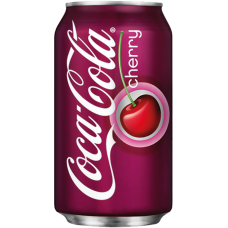 Кока Кола Черри 0,355 х 12, ж/б, Coca Cola Cherry (США)