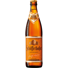 Пиво Шоферхофер Хефевайзен нефильтр. 0,5 x 18 бут. алк. 5,0 % /Schofferhofer Hefeweizen/Германия