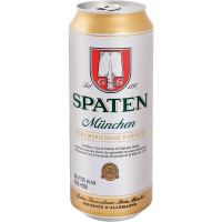 Пиво Шпатен 0.5х24 (БАНКА) /Spaten алк.5,2%