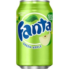 Напиток б/алк. =ЗЕЛЕНОЕ ЯБЛОКО=/Green Apple/ 0,355 х 12 ж/б / Fanta Apple, США.