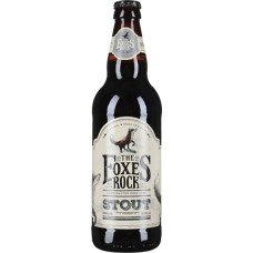 Пиво Фоксес Рок Стаут темное паст фильтр 4,5 % ст.бут 0,5 x 12 / The Foxes Rock Stout