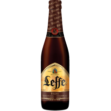 Пиво Леффе Брюне 0,33 л. х 24 ст.бут. алк.6,5% / Leffe Brune Бельгия.
