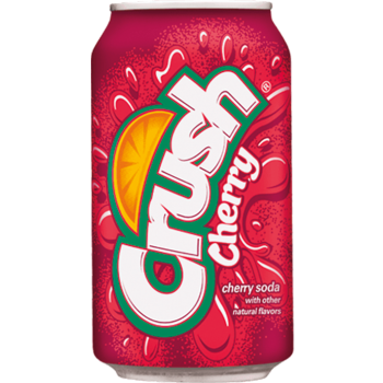 Напиток б/алк Краш Cherry (вишня) 0,355 x 12 ж/б / Crush Cherry (США)