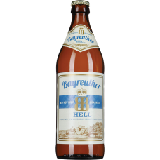 Пиво Байротер Хель 0,5 л. х 20 ст.бут. алк.4,9 %/ Bayreuther Hell