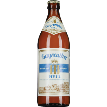 Пиво Байротер Хель 0,5 л. х 20 ст.бут. алк.4,9 %/ Bayreuther Hell