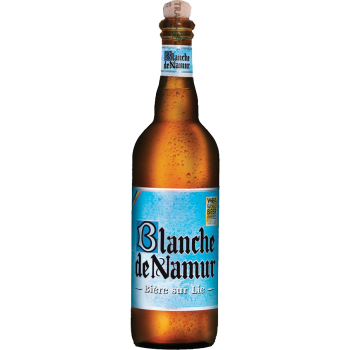 Пивной напиток БЛАНШ ДЕ НАМУР нефильтр. 0,75 х 6 ст.бут. алк.4,5 %/ Blanche de Namur