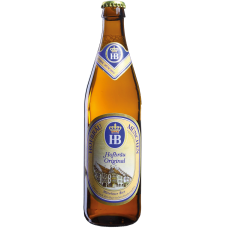 Пиво Хофброй Оригинал светлое алк. 5,1 % 0,5x20 бут. / Hofbrau Original