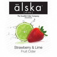 Сидр Alska Strawberry Lime (Альска клубника и лайм), КЕГ 30 л алк. 4.0%