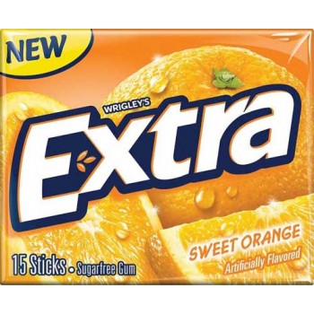 Жев. резинка Wrigley`s EXTRA Sweet Orange (Сладкий Апельсин) 1 x 10 шт. (блок) / США