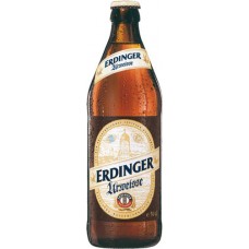 Пиво Эрдингер Урвайс светлое нефильтр. 0.5 x 12 ст.бут 4,9% /Erdinger Urweisse, Германия.