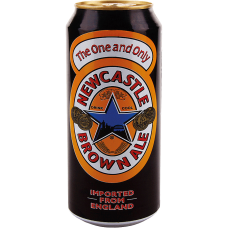 Пиво Ньюкастл Браун Эль алк. 4,7% 0,5 x 24 БАНКА/Newcastle