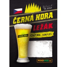 Пиво Черна Гора Лежак светлое фильтр. пастериз. 4.8% 30л / ПЭТ-КЕГ тип S/ Cerna Hora Lezak / Чехия