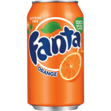 Напиток б/алк. =АПЕЛЬСИН=/ORANGE/= 0,355 х 12 ж/б / Fanta Orange, США.