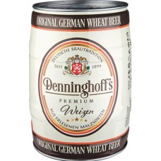Пиво Denninghoffs Weizen светлое нефильтрованное 5 л. 5,3%