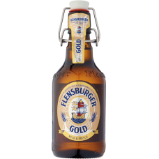 Пиво Фленсбургер Голд светлое 4,8 % 0,33 x 24 бут. / Flensburger Gold