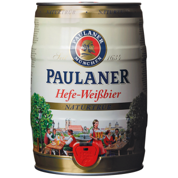 Пиво Пауланер Хефе Вайсбир пшен.н/ф.5,5% (БОЧКА) 5 л.