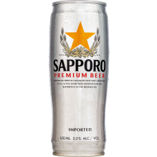 Пиво Саппоро Премиум светлое 0,65 л. х 12 БАНКА 5,0 %/ SAPPORO/