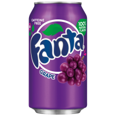 Напиток б/алк. Фанта Виноград 0,355 х 12 ж/б / Fanta Grape, США.