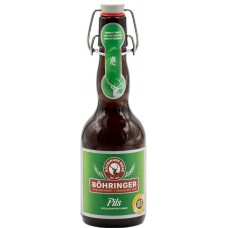 Пиво BOHRINGER Pils (Бохрингер Пилс) светлое 0.33 х 20 ст.бут. алк. 4.8%