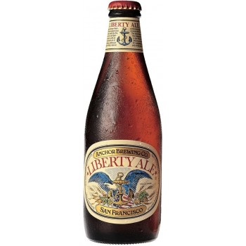 Пиво Anchor Liberty Ale (Анкор Либерти Эль) солодовое фильтрованное непастеризованное светлое 0,355 л х 24 ст.бут. 
