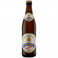Пиво Arcobräu Weissbier Hell alkoholfrei (Аркоброй Вайсбир Хель безалкогольное) пшеничное светлое 0,5 л x 20 ст.бут.