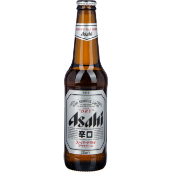 Пиво Asahi Super Dry (Асахи Супер Драй) светлое фильтрованное пастеризованное 0,33 л х 24 ст.бут.