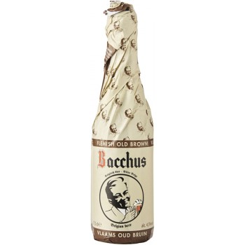 Пиво Bacchus Flemish Old Brown (Бахус Флемиш Олд Браун) темное нефильтрованное 0,375 л. х 24 ст.бут. алк. 4,5 %