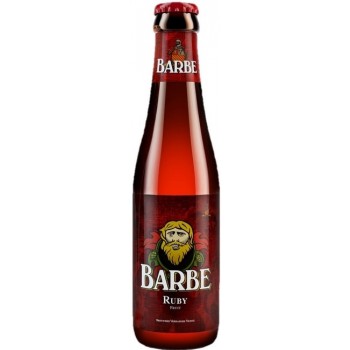 Пиво Barbe Ruby (Барбе Руби) тёмное фильтрованное 0,33 л х 24 ст.бут.