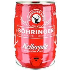Пиво BOHRINGER Kellerpils (Бохрингер Келлерпилс) светлое 5 л алк. 4,8%