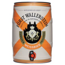 Пиво Furst Wallerstein Weissbier (Фюрст Валлерштайн Вайсбир) светлое нефильтрованное 5 л бочонок. 